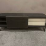 Moniz tv-meubel, eiken carbon